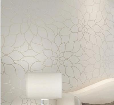 簡約現代深壓紋墻紙 臥室滿鋪與客廳電視背景墻的理想之選